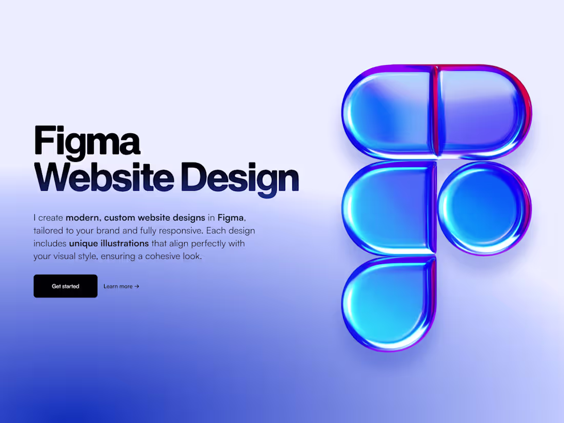 Cover image for I will create unique figma website design mockup
