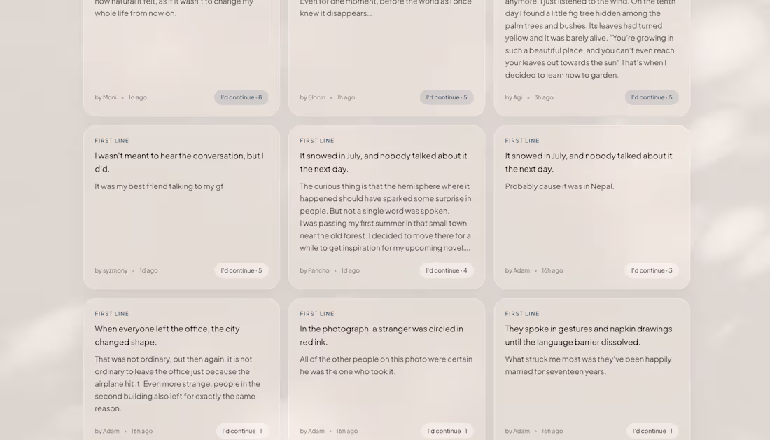 Cover image for I am developing a tool for creative writing. It is called "F...
