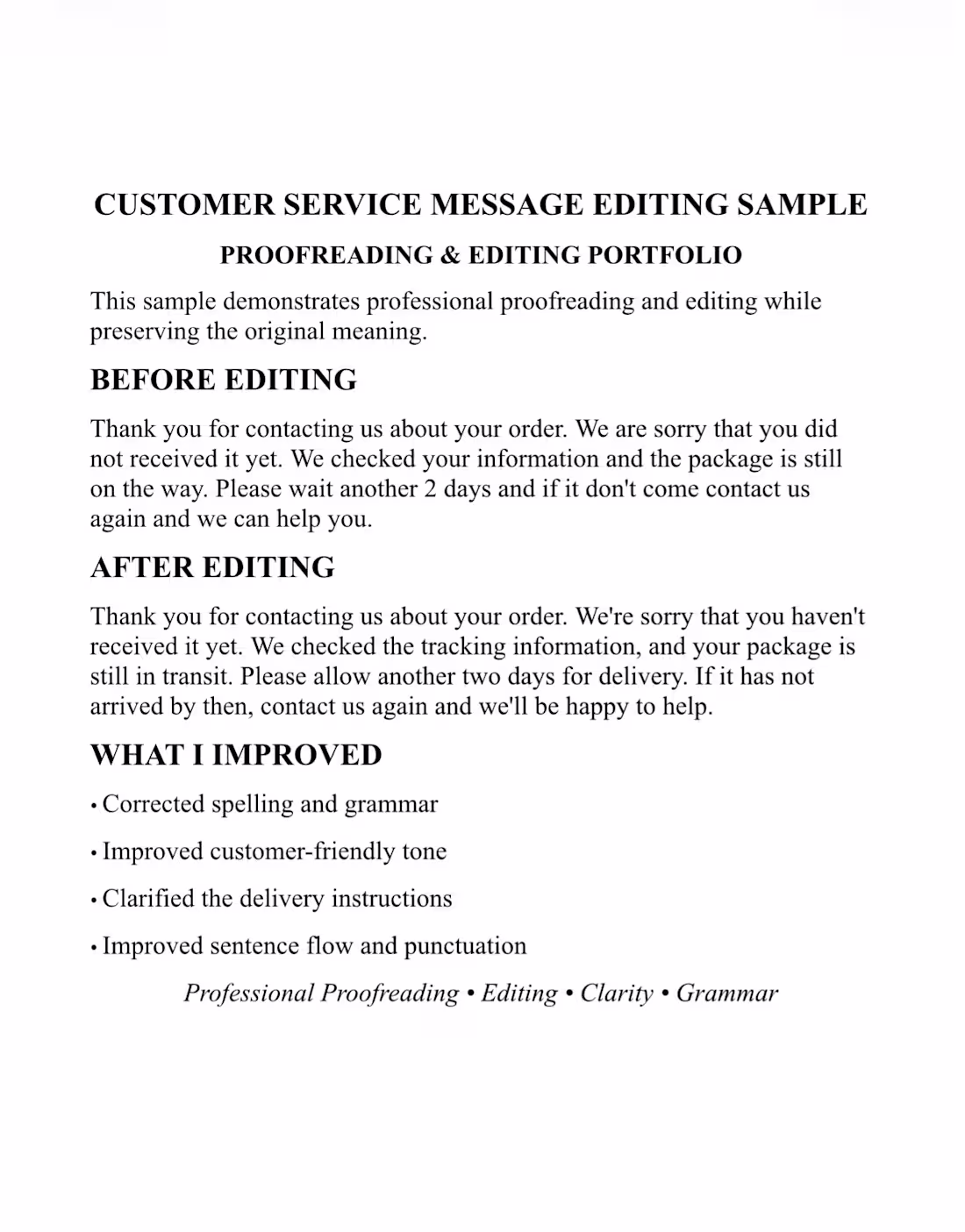 Cover image for :proofreading and editing and spelling