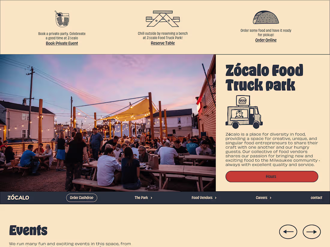 Cover image for Zócalo Food Truck Park