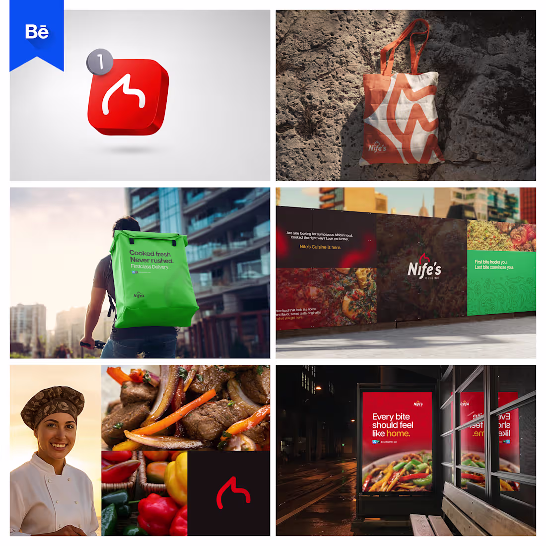 Cover image for Nifes Brand identity/visual design