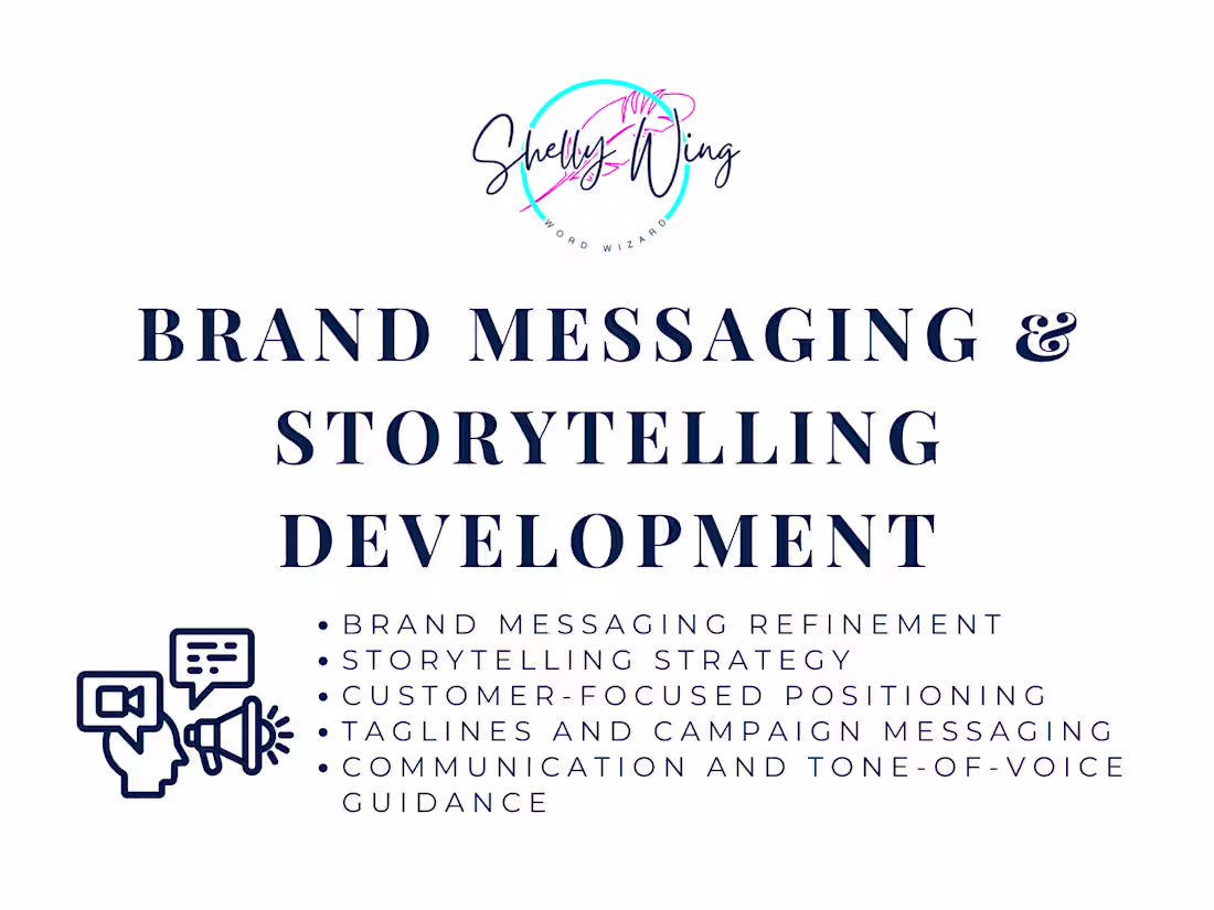 Cover image for Brand Messaging & Storytelling Development