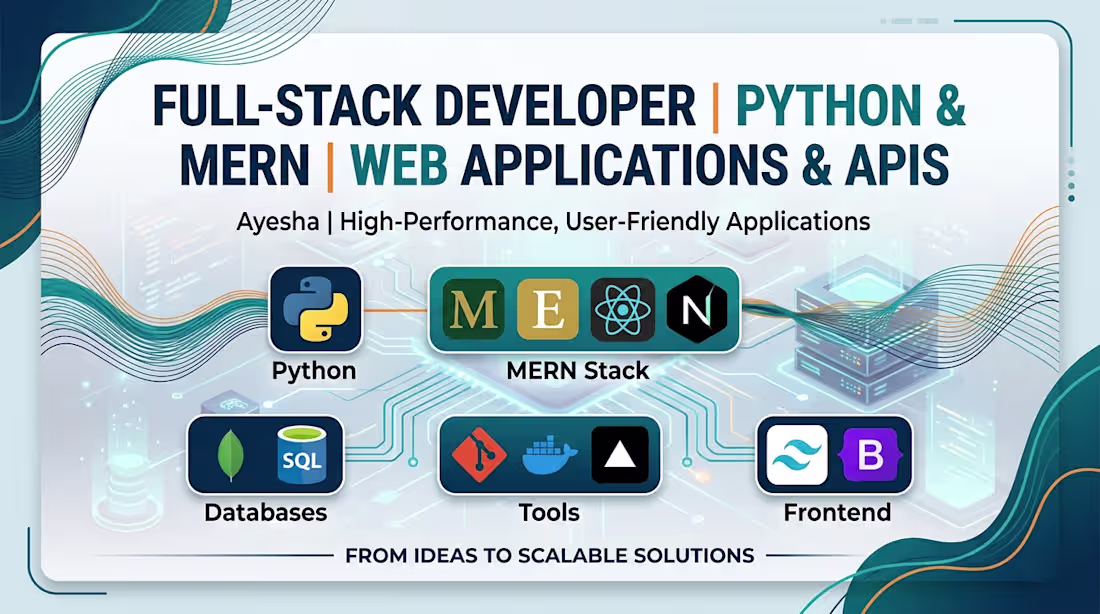 Cover image for Full Stack development