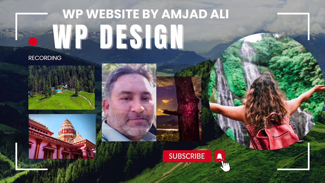 Cover image for Creative Writing and banner designing for a Travel blog