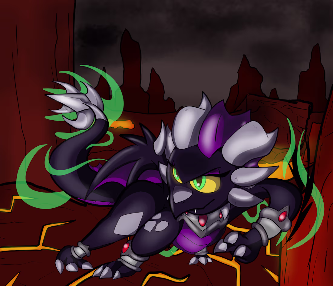 Cover image for Feuriah | Original Dragon Character