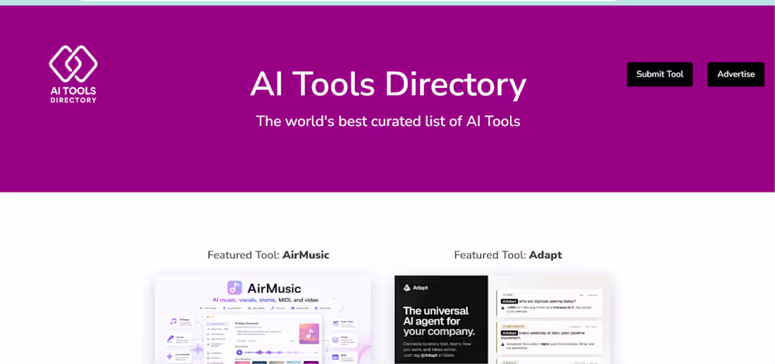 Cover image for Dynamic AI Tools Directory &