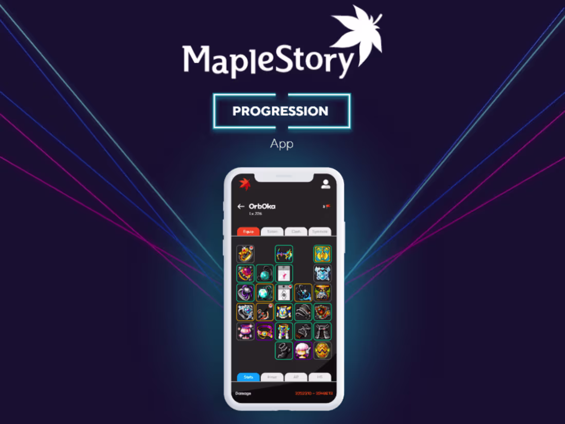 Cover image for Maplestory progression app