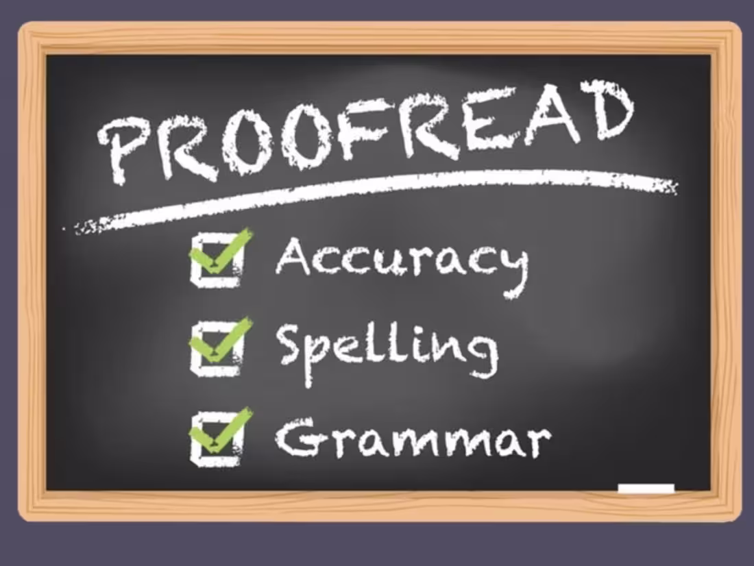 Cover image for I will correct spelling & grammar for 5k words @ $10.