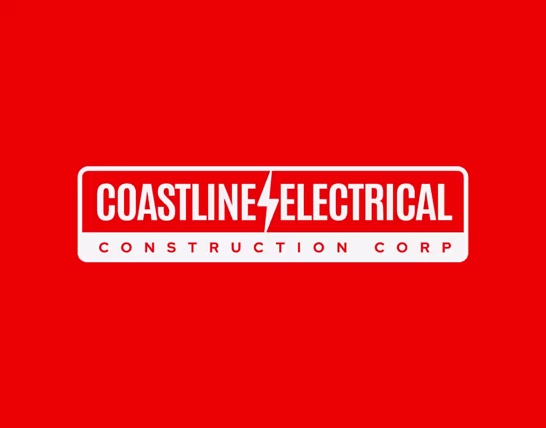 Cover image for Coastline Electrical Construction Corp Logo Design
