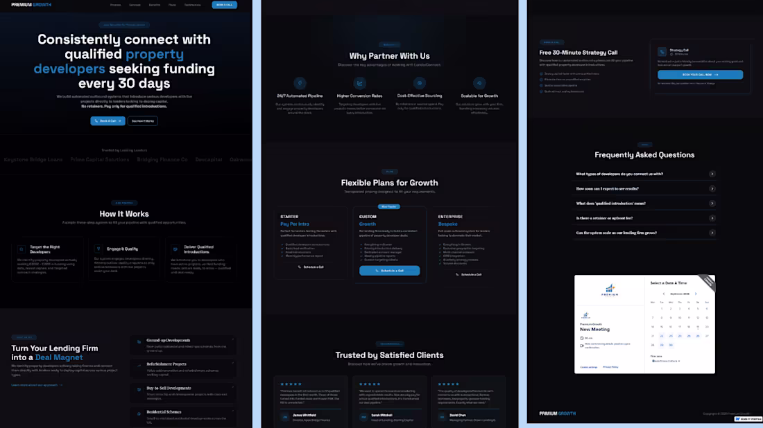 Cover image for FundBridge – Fintech & Investment Webflow Website