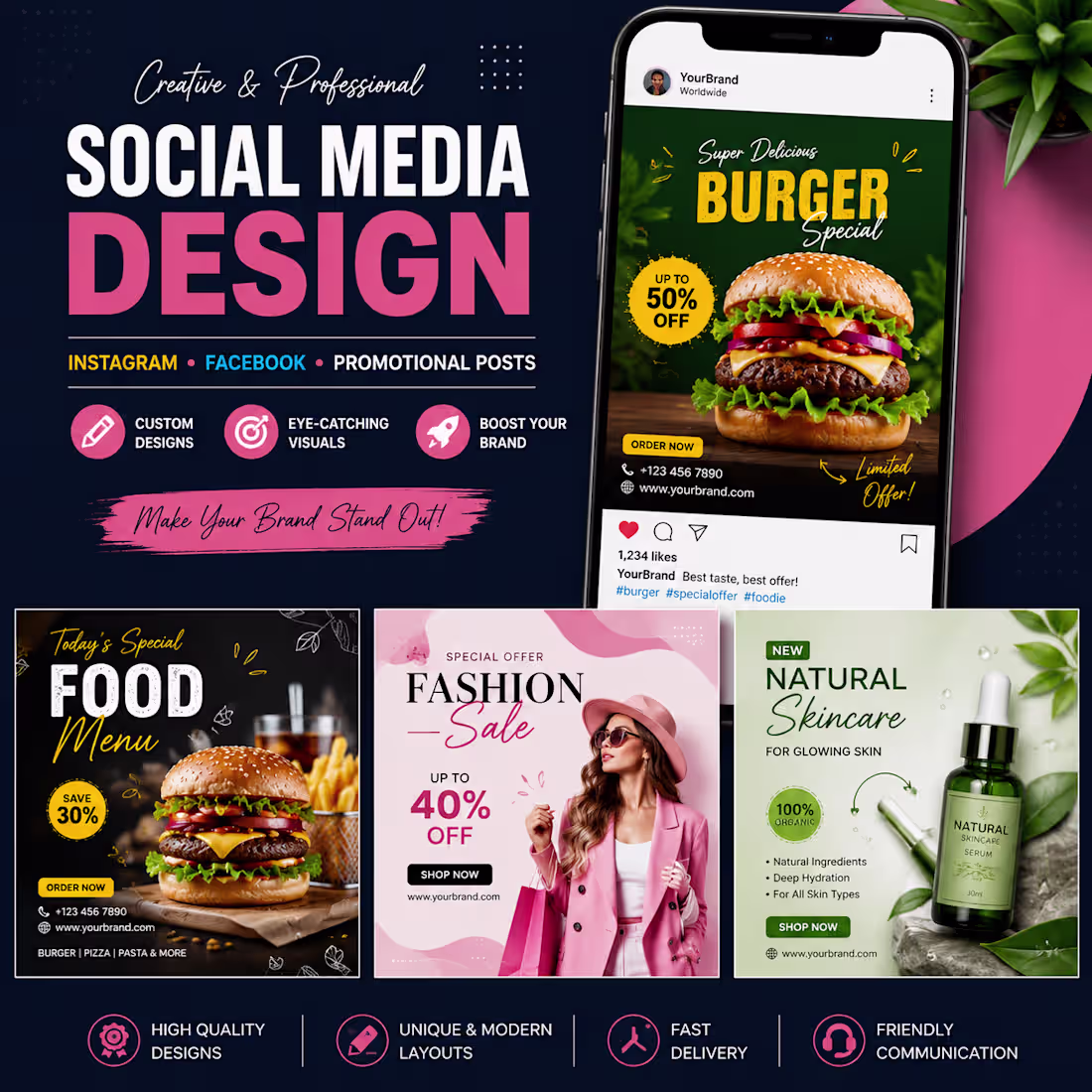 Cover image for Social media post design 