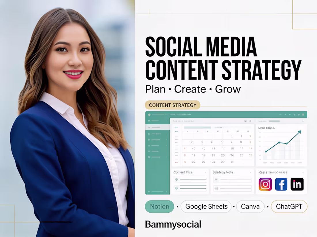 Cover image for Social Media Content Strategy & Planning