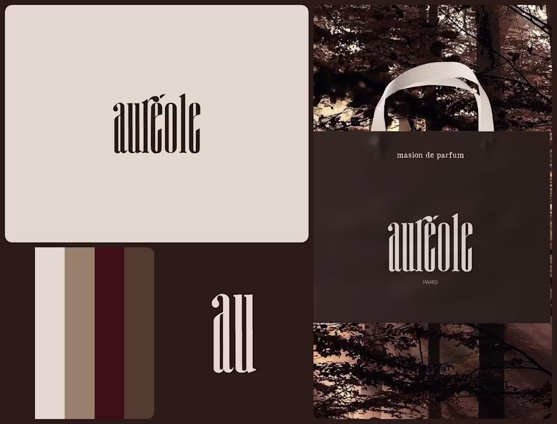 Cover image for Auréole — Brand Identity & Packaging for a Paris Perfume House