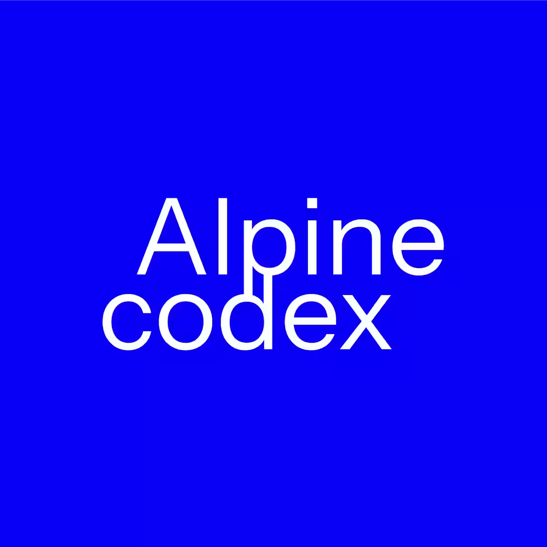 Cover image for Alpine Codex :: Brand and Website