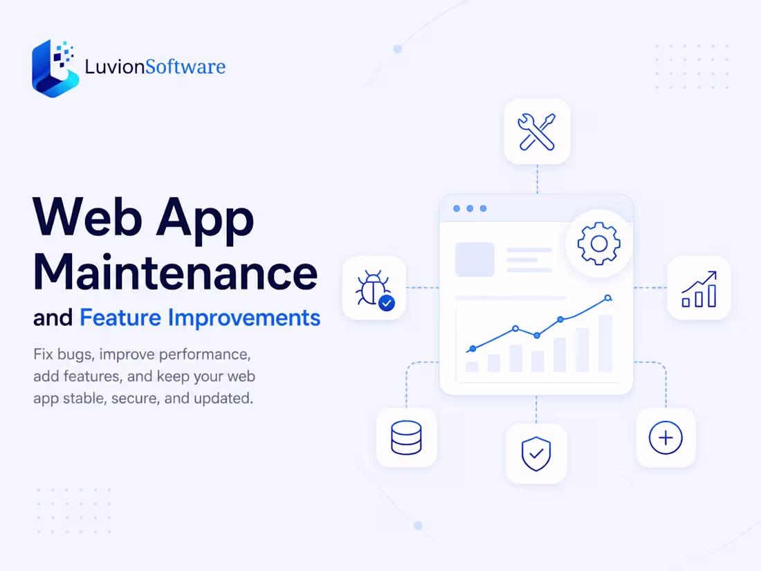 Cover image for Web App Maintenance and Feature Improvements