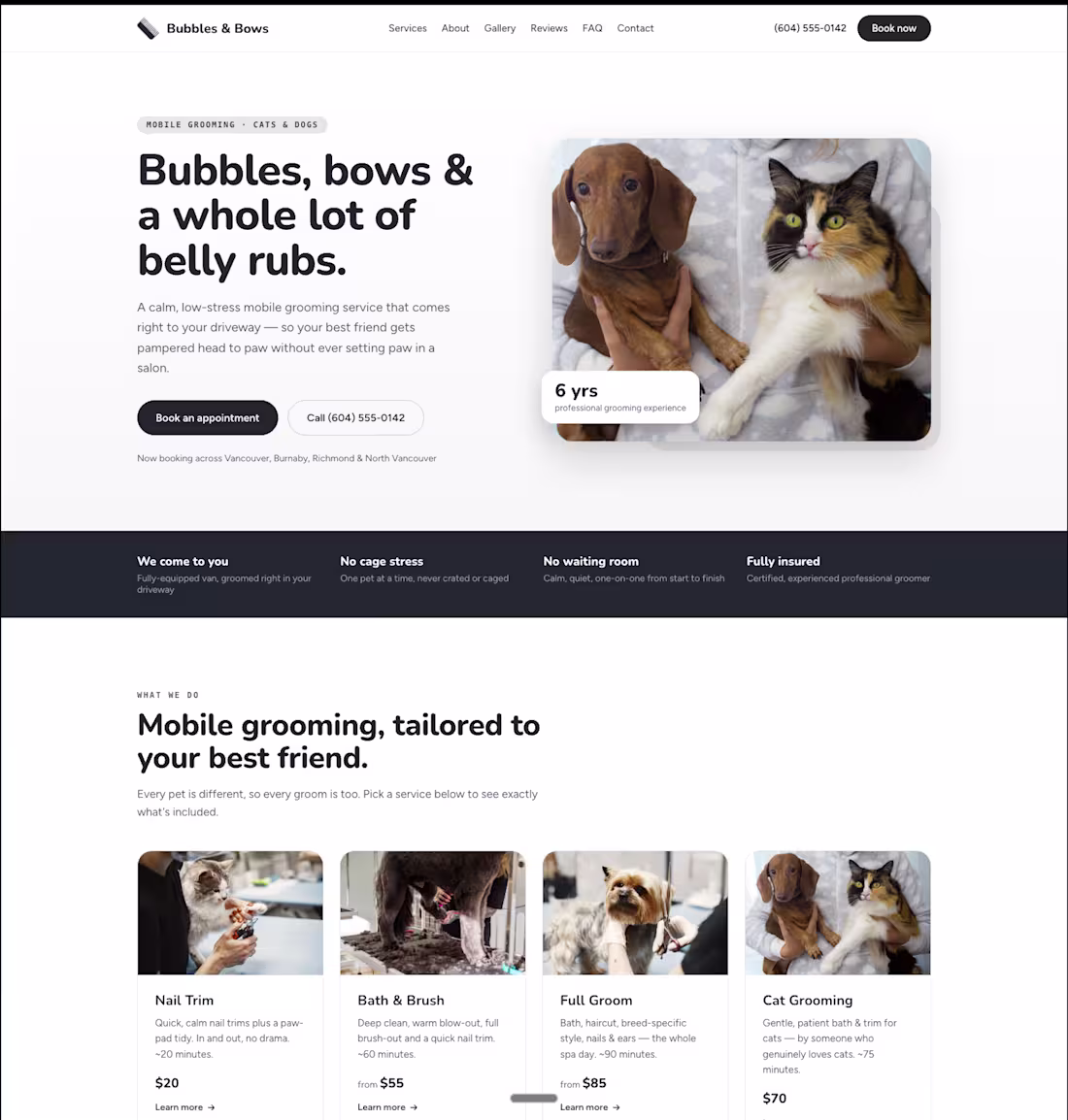Cover image for Bubbles & Bows is a