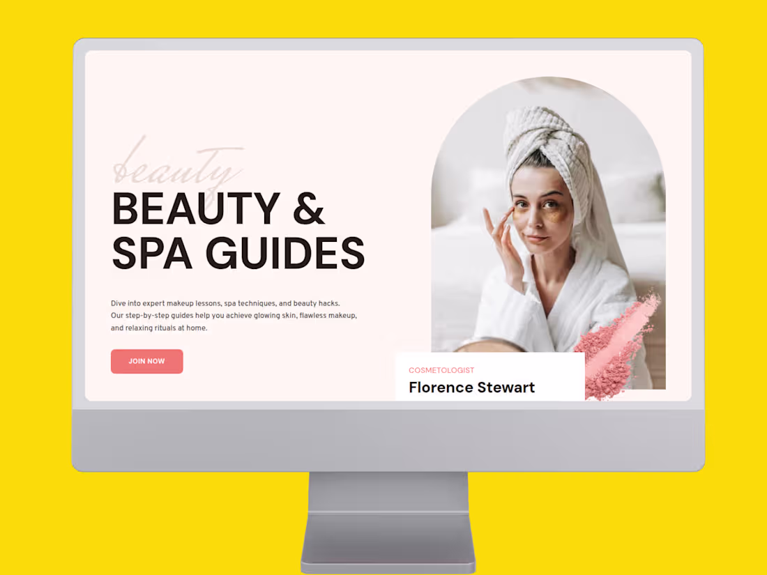 Cover image for Florence Makeup Website
