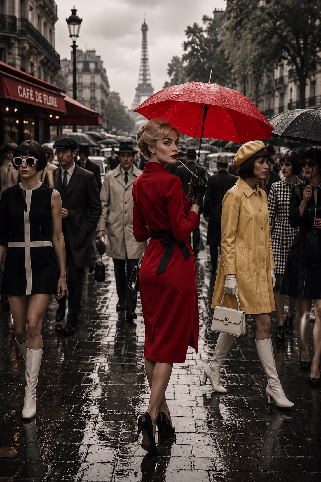 Cover image for Paris 1960s: A Cinematic Visual Exploration