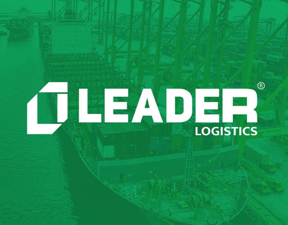 Cover image for LEADER LOGISTICS LOGO DESIGN & BRANDING :: Behance