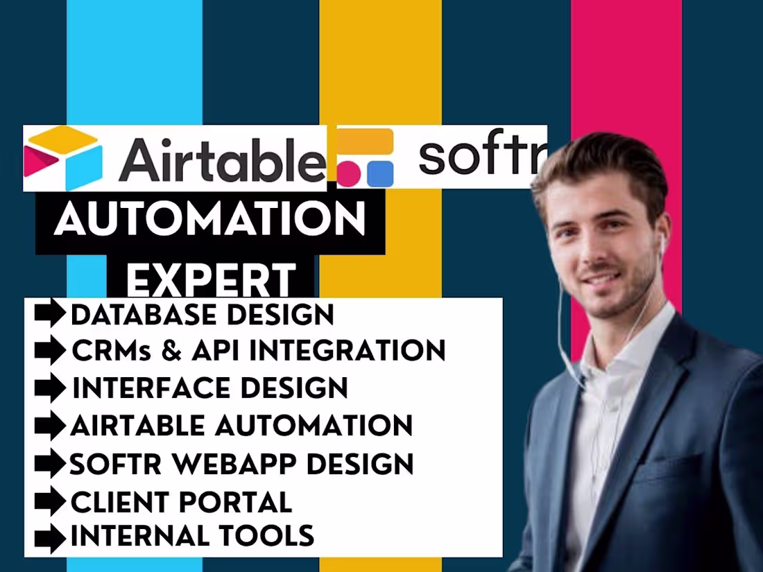 Cover image for Custom Airtable CRM & Workflow Automation 
