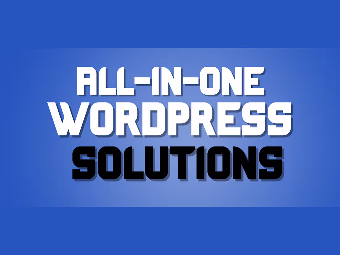 Cover image for All-in-One WordPress Website Solutions