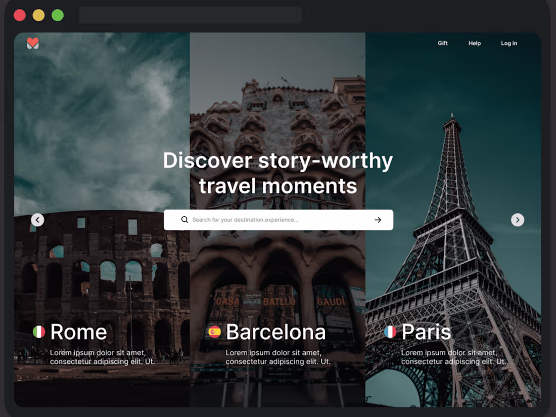 Cover image for TUI Landing Page Redesign