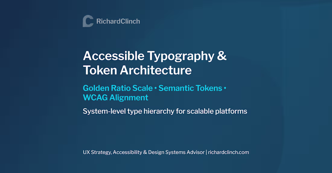 Cover image for Defined a scalable typography system