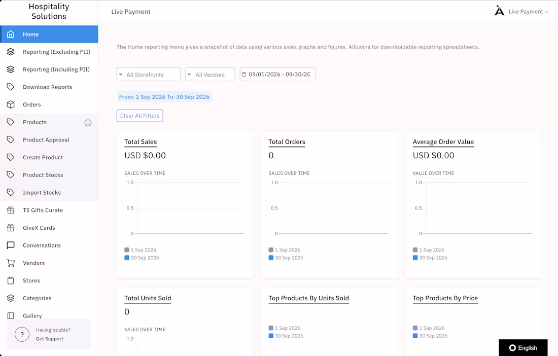 Cover image for Gift Cards SaaS Platform —
