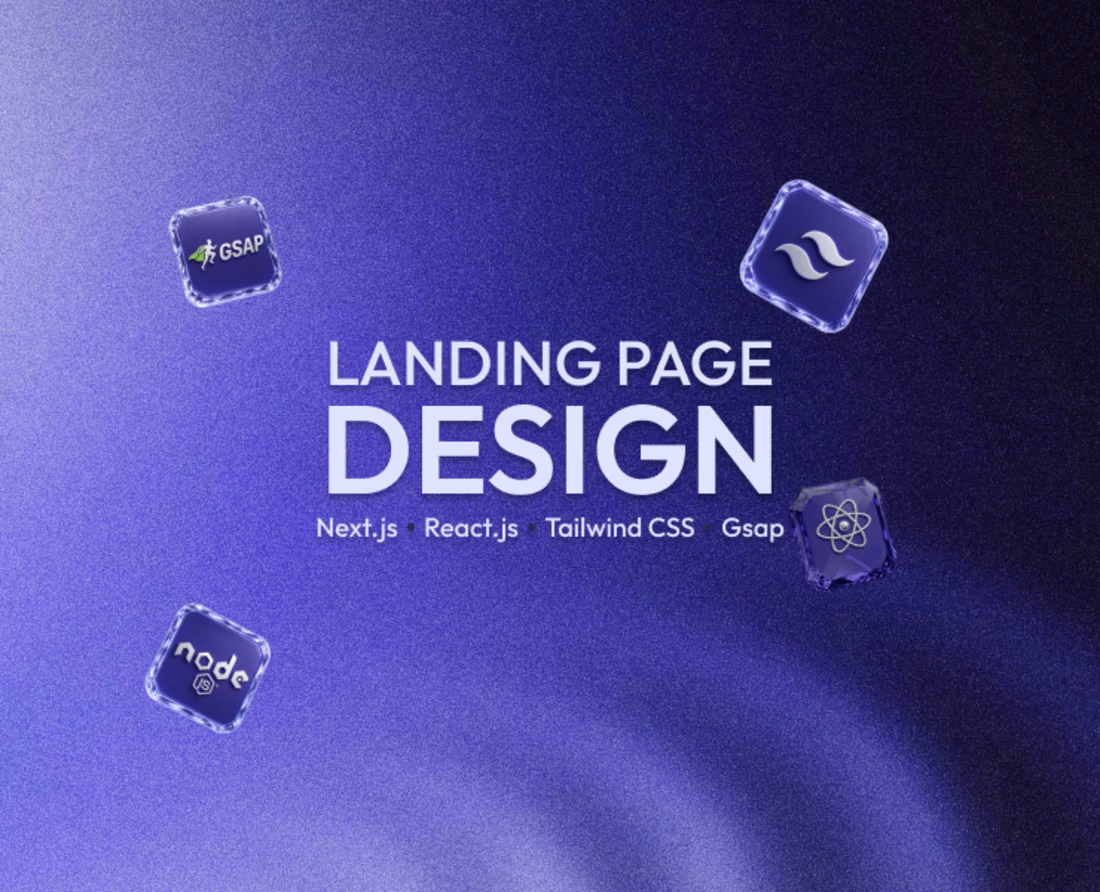 Cover image for Landing page design