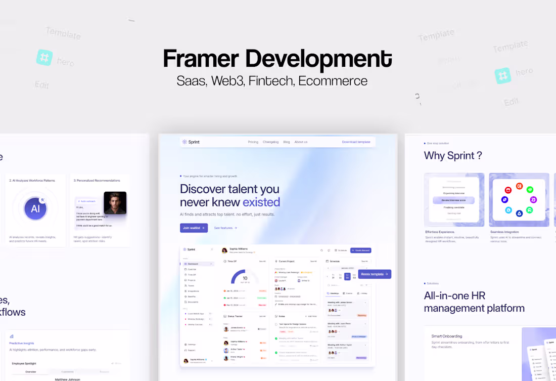 Cover image for Framer Development