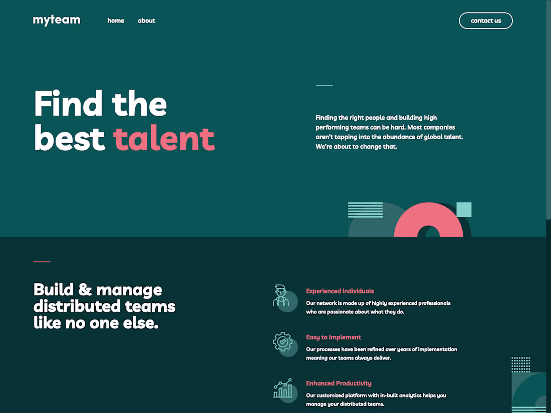 Cover image for MyTeam - Find the best talent