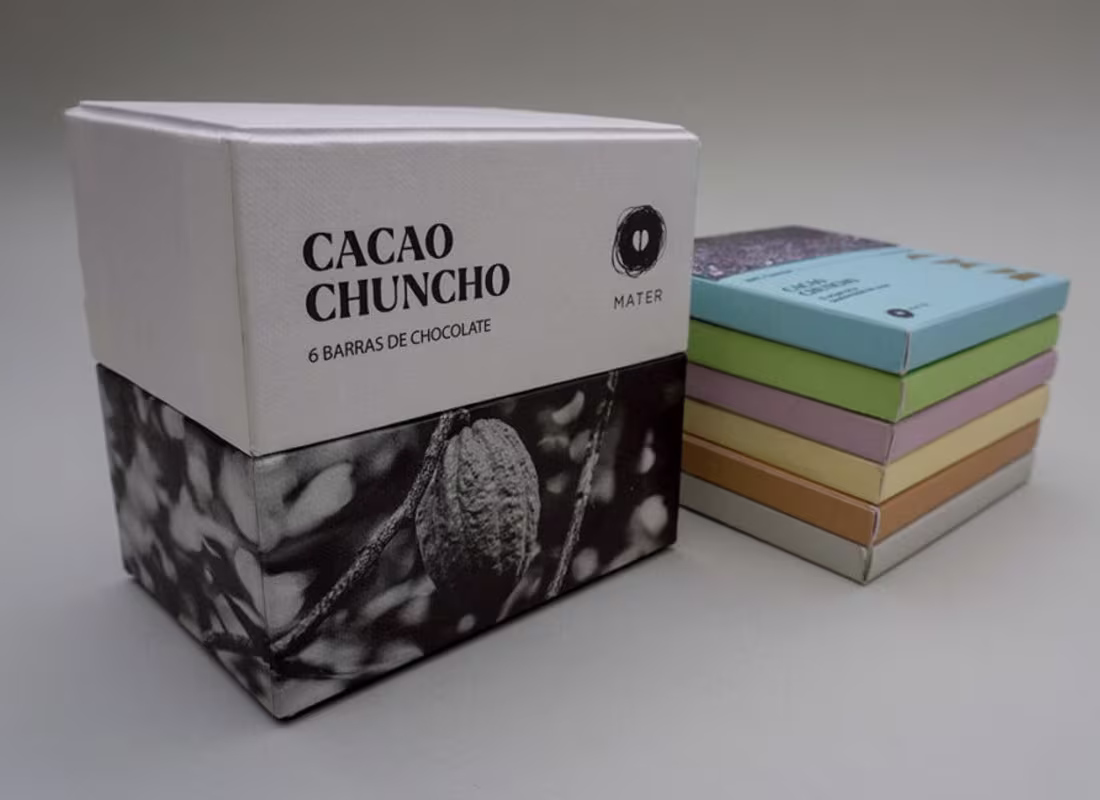Cover image for Peruvian Chocolate Packaging Design for the MATER Transdisci...