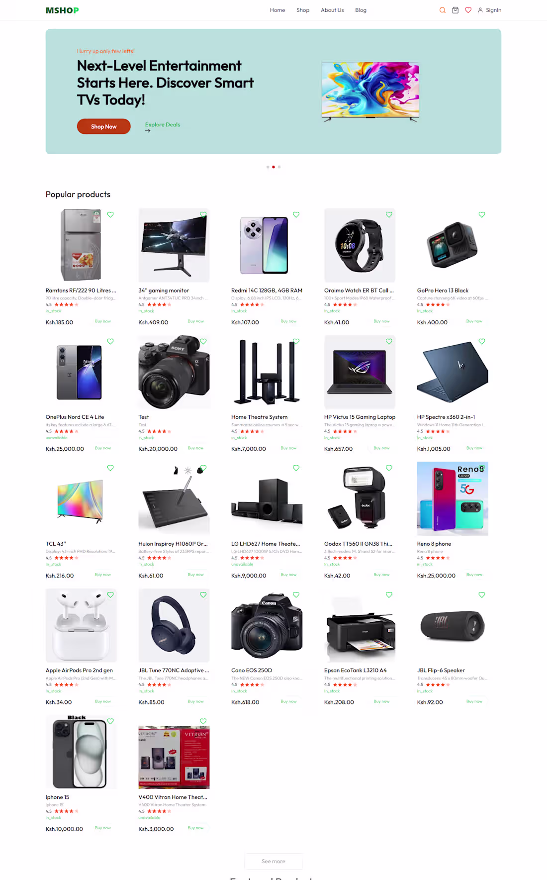 Cover image for E-Commerce Website