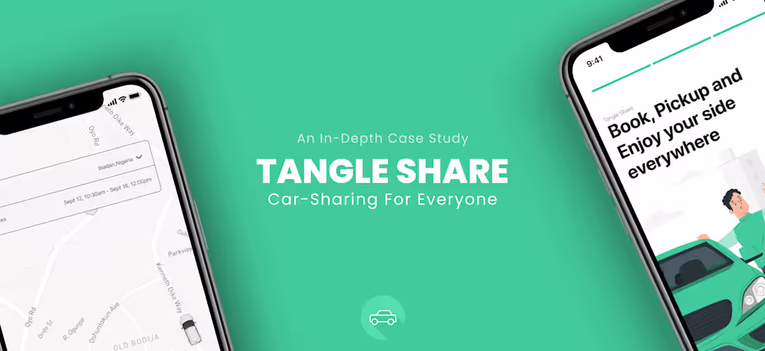 Cover image for Tangle Share (Car-sharing Mobile App):: Behance