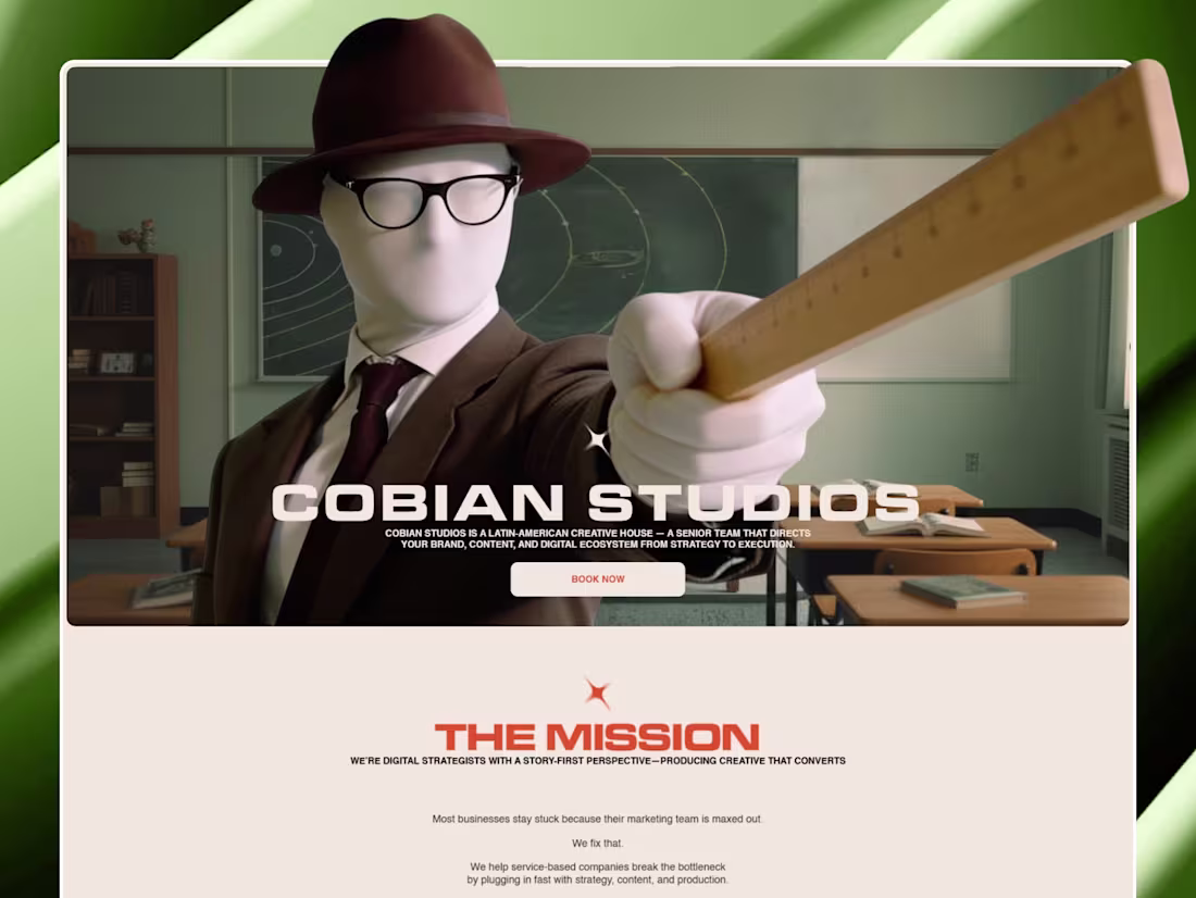 Cover image for Portfolio ✦ Cobian Studios