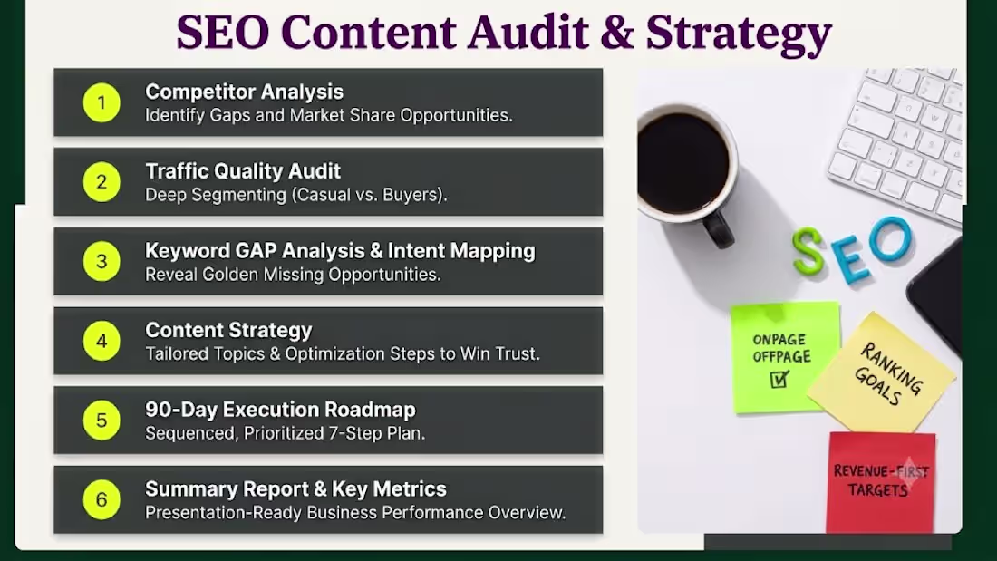 Cover image for SEO Content Audit & Strategy