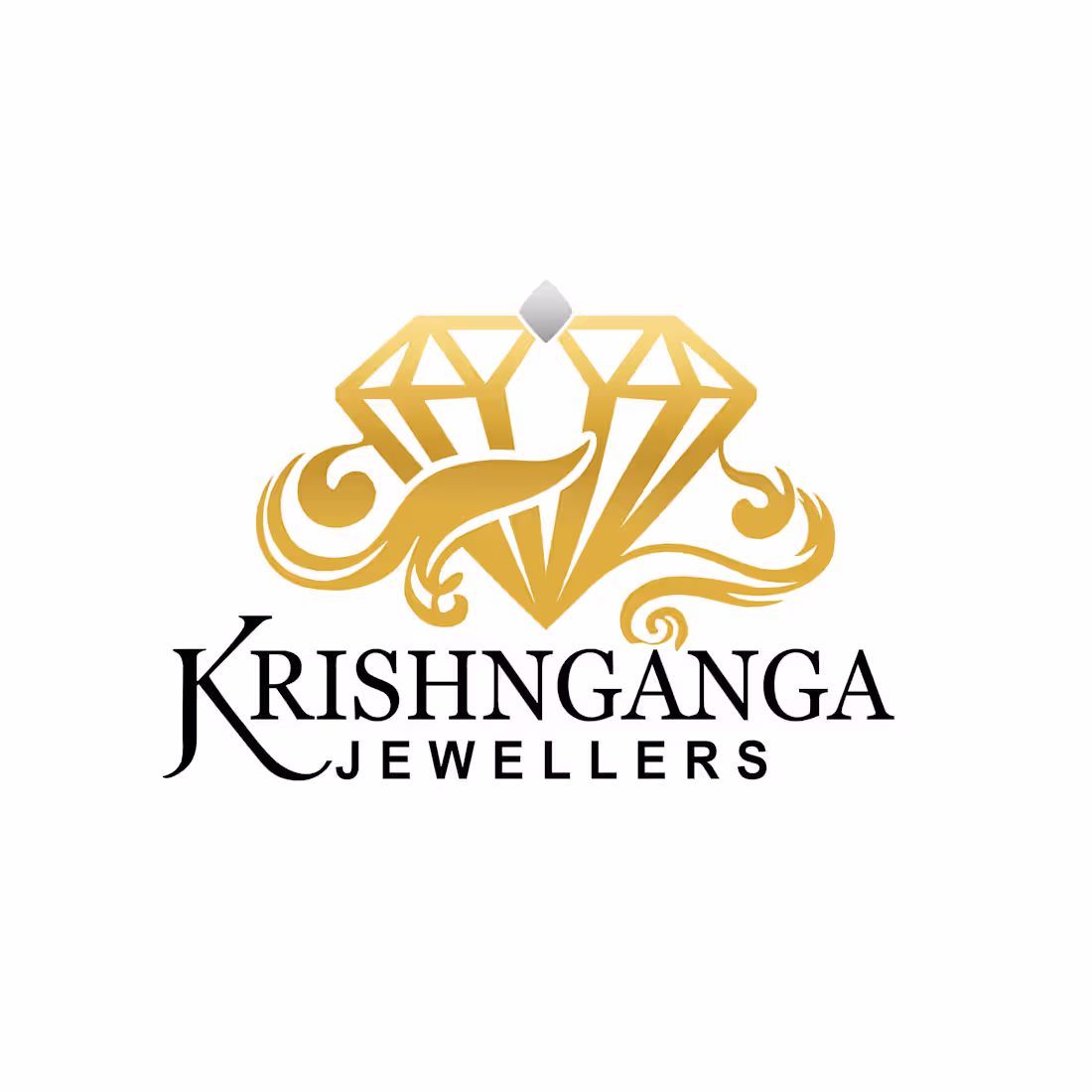 Cover image for Logo Design for a Krishnganga Jewellers