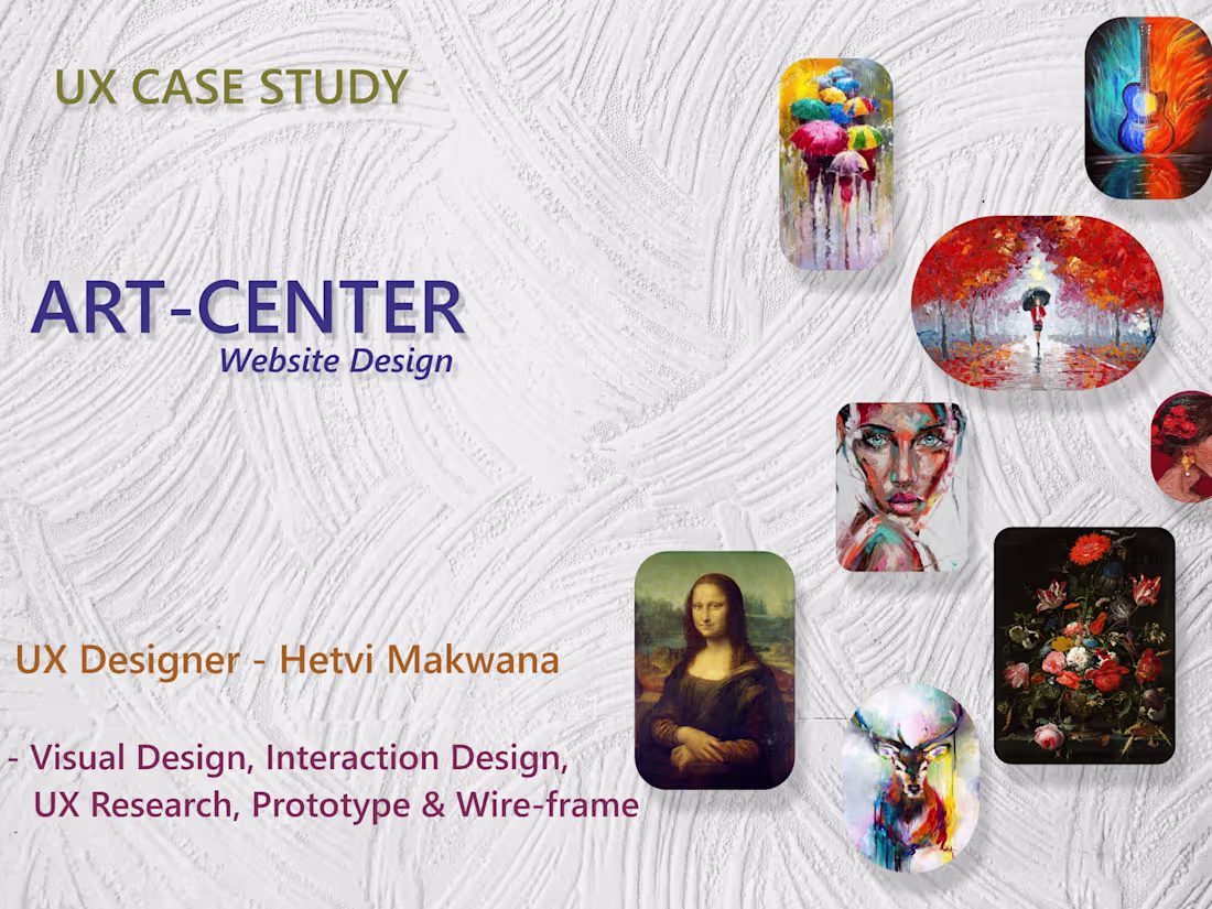 Cover image for Art-Center Website