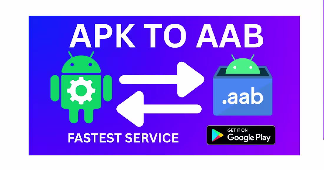 Cover image for convert apk file to aab code fastest apk to aab