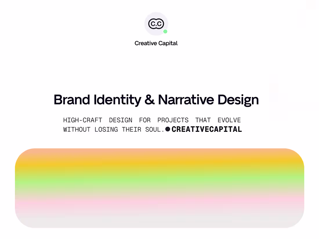 Cover image for Brand Identity & Narrative Design