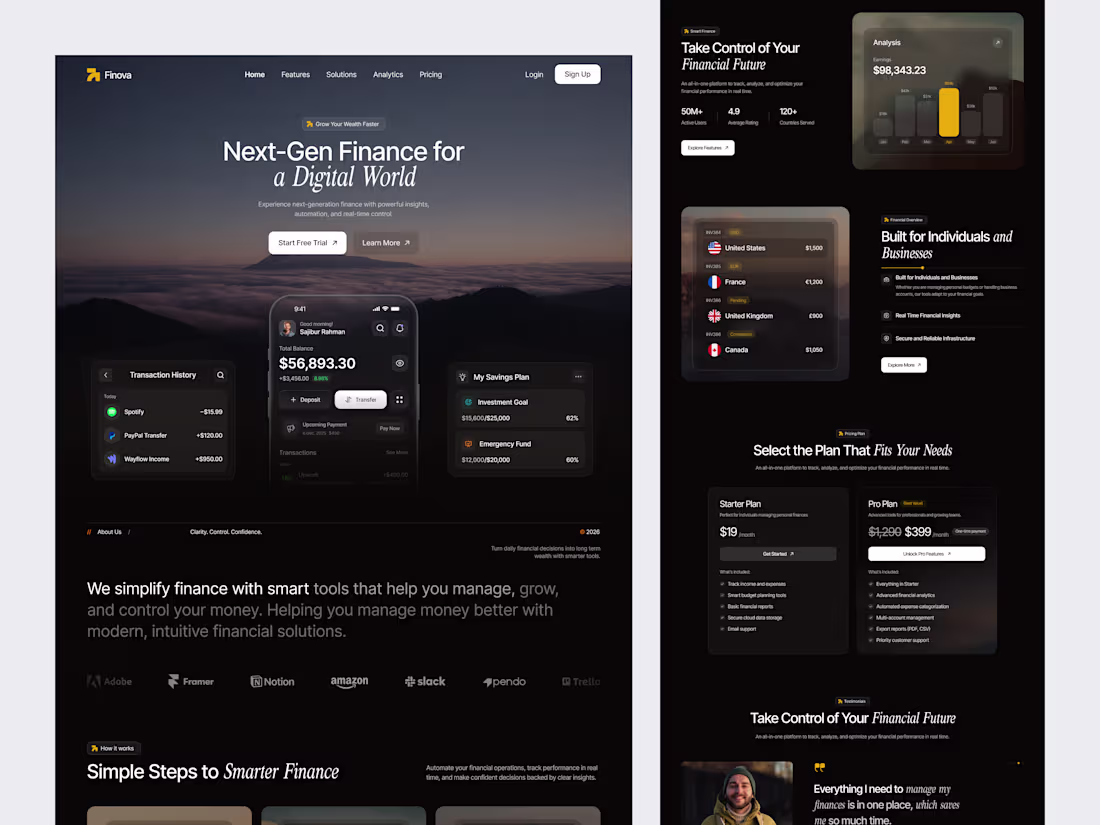 Cover image for SaaS Landing Page
