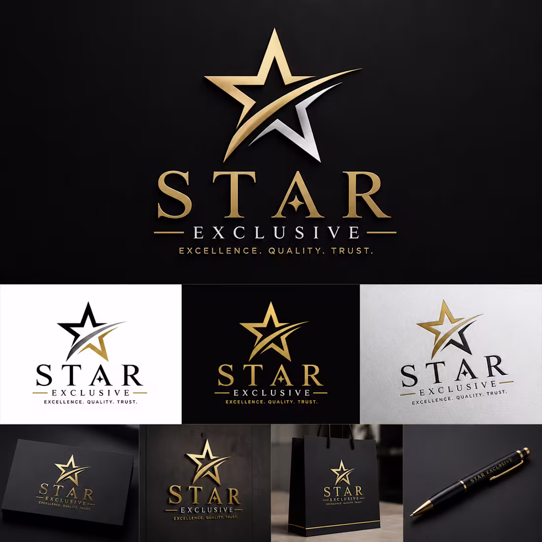 Cover image for ✨ Created a Premium Logo