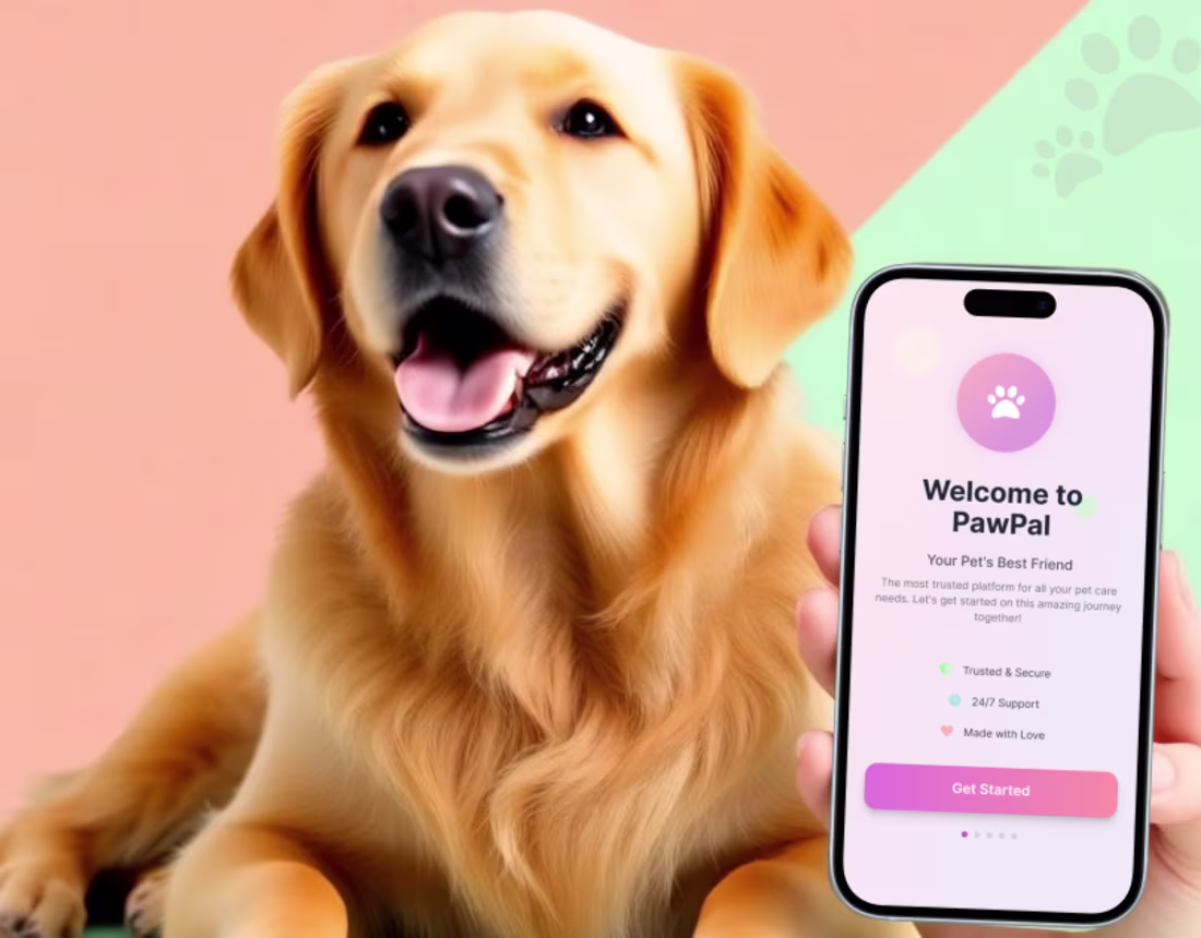 Cover image for Pawpal pet care app