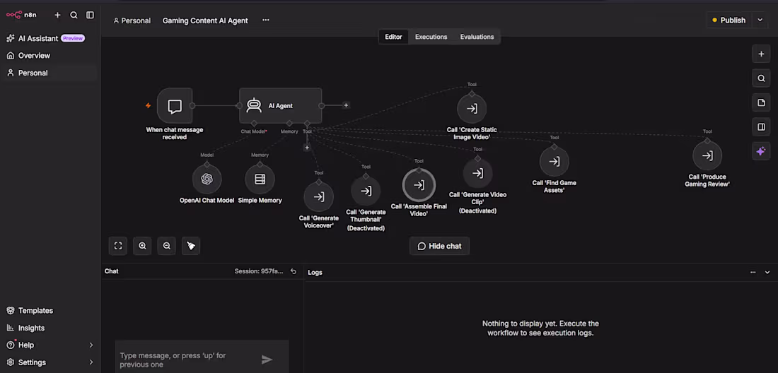 Cover image for A central AI agent orchestrates