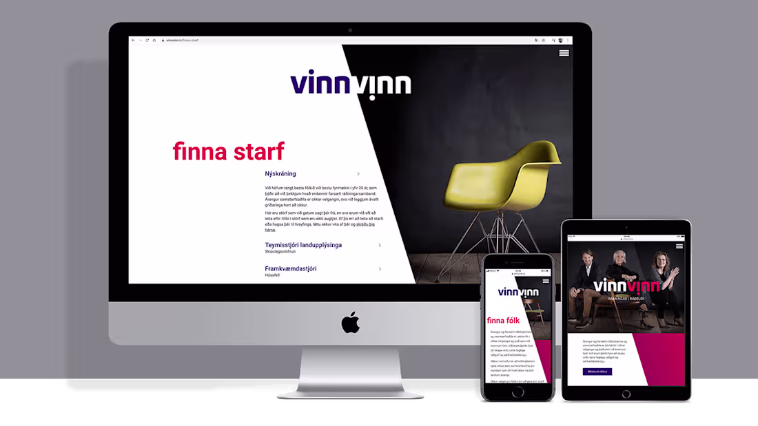 Cover image for vinnvinn.is