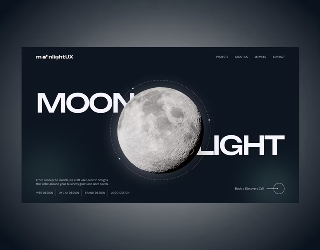 Cover image for Landing Page for a Design Agency
