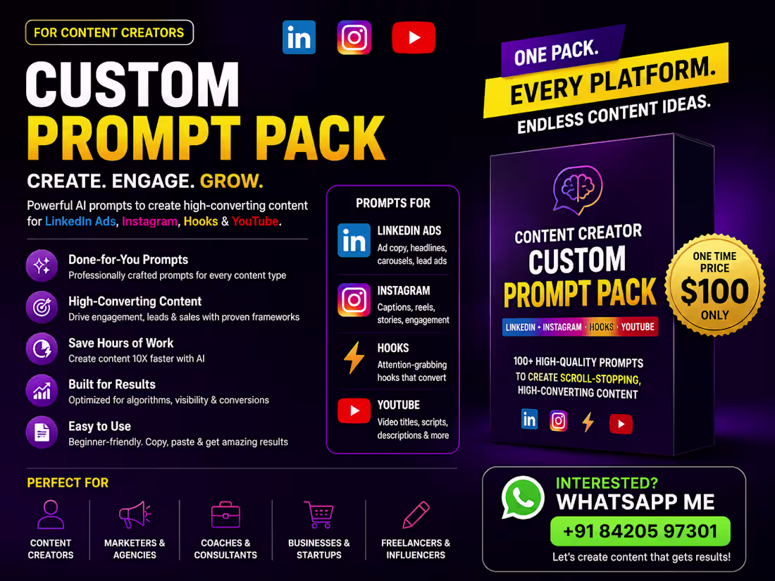 Cover image for Content Creators: Stop Spending Hours Thinking About Post
