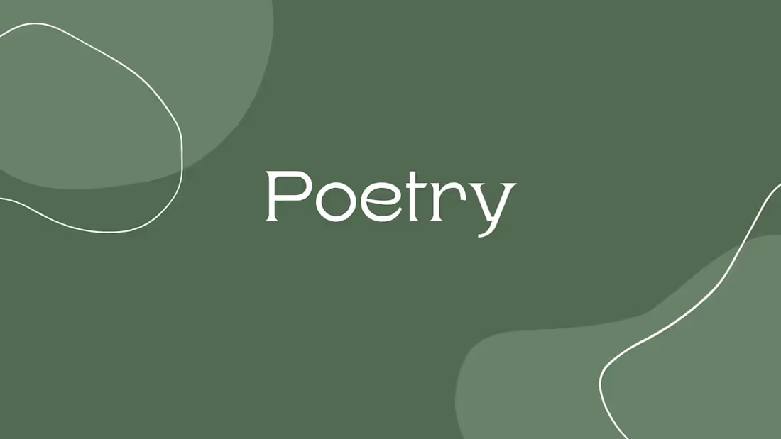 Cover image for Poetry Composition
