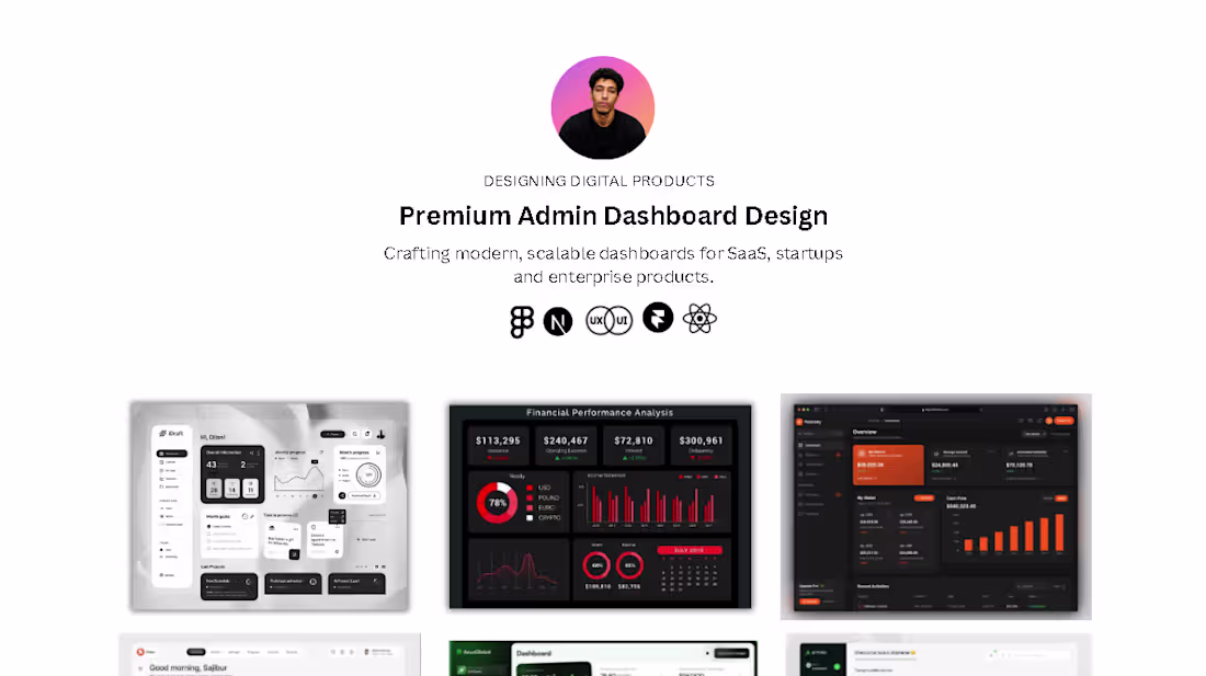 Cover image for Modern SaaS Dashboard Design