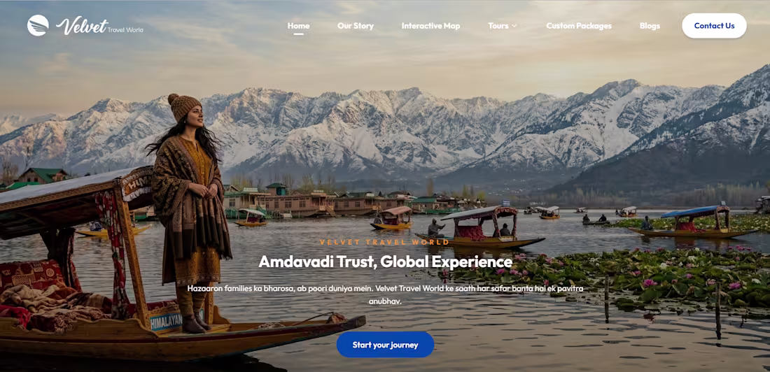 Cover image for Velvet Travel World Website 